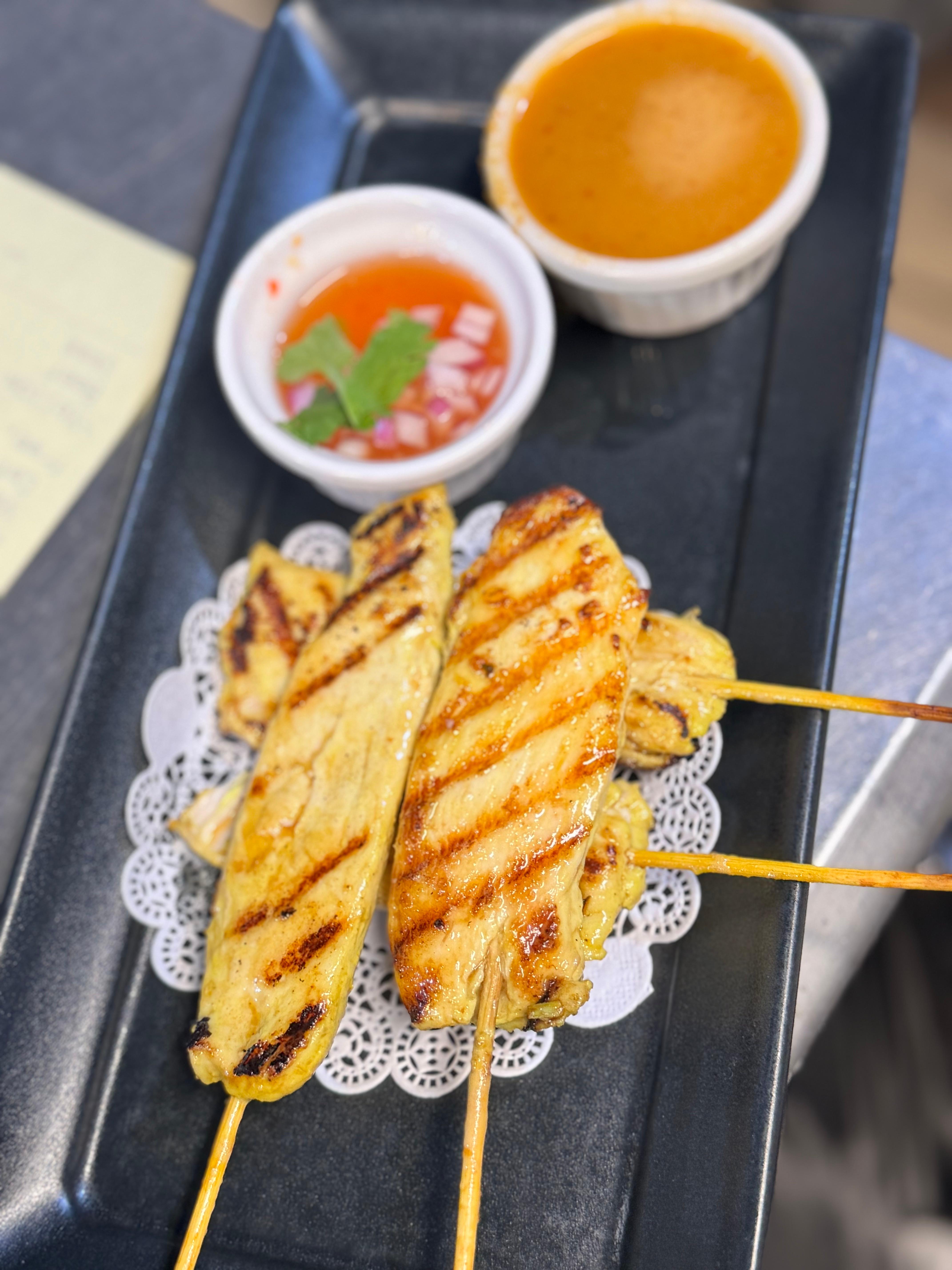 Sate Chicken.