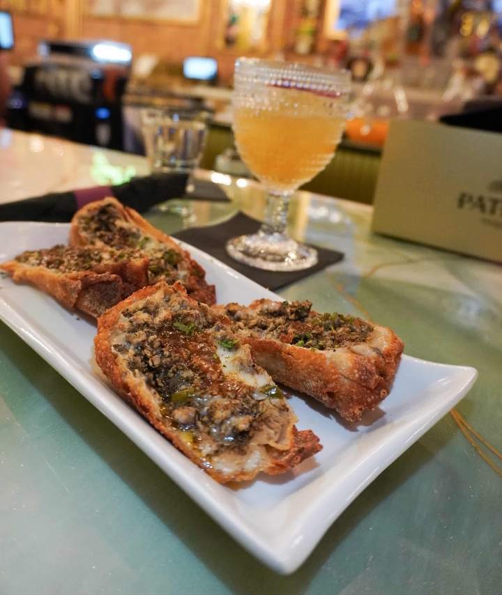 JERK CHICKEN EGGROLLS.