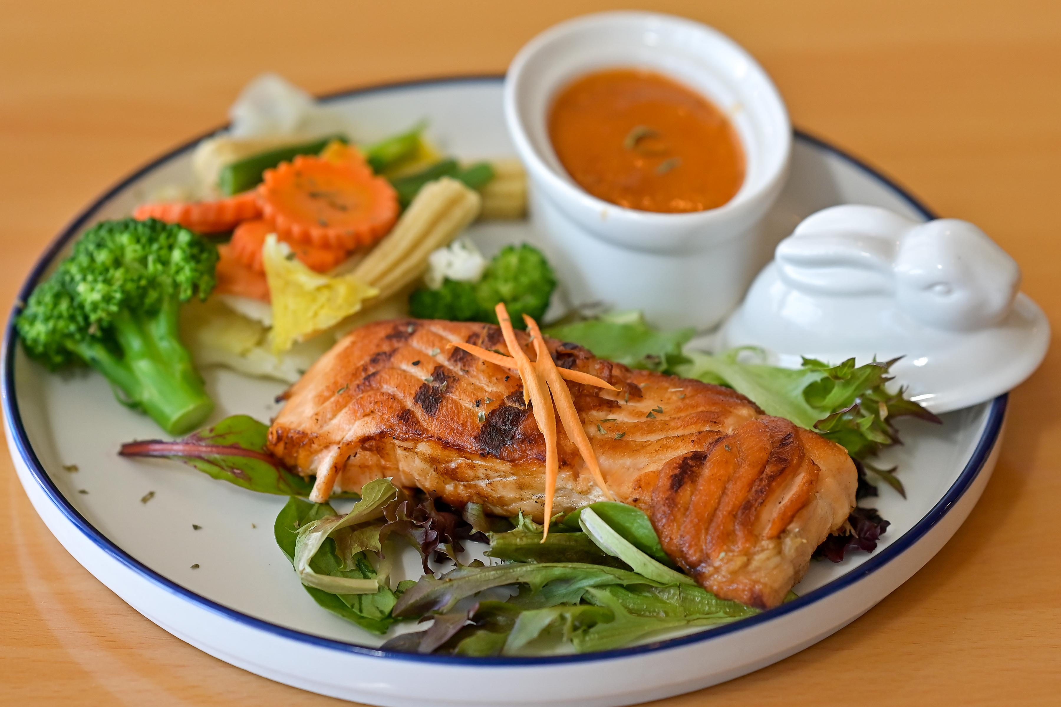 Panang Salmon.