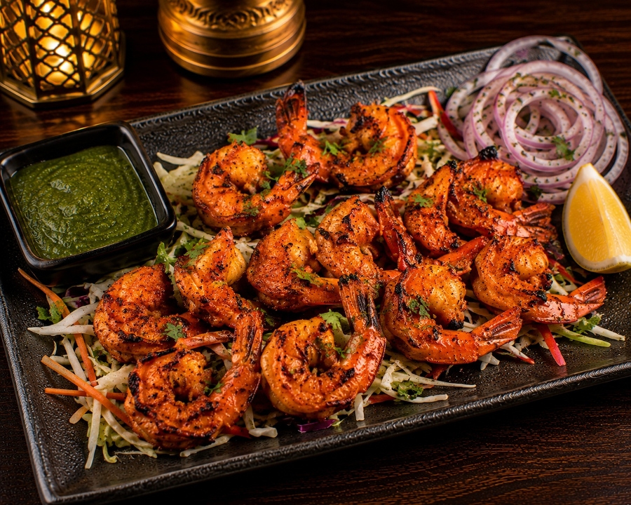Tandoori Shrimp.