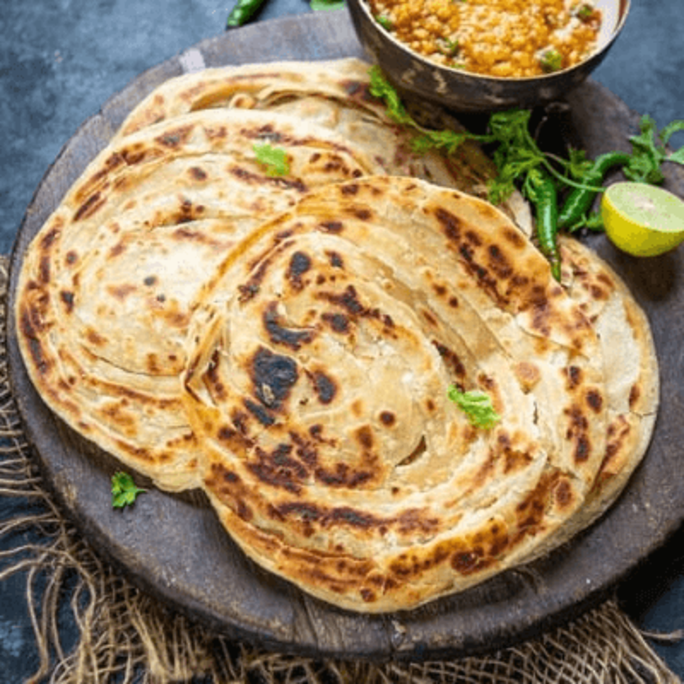 Paratha and Kulcha (Tandoori Stuffed Bread and Leavened Bread).