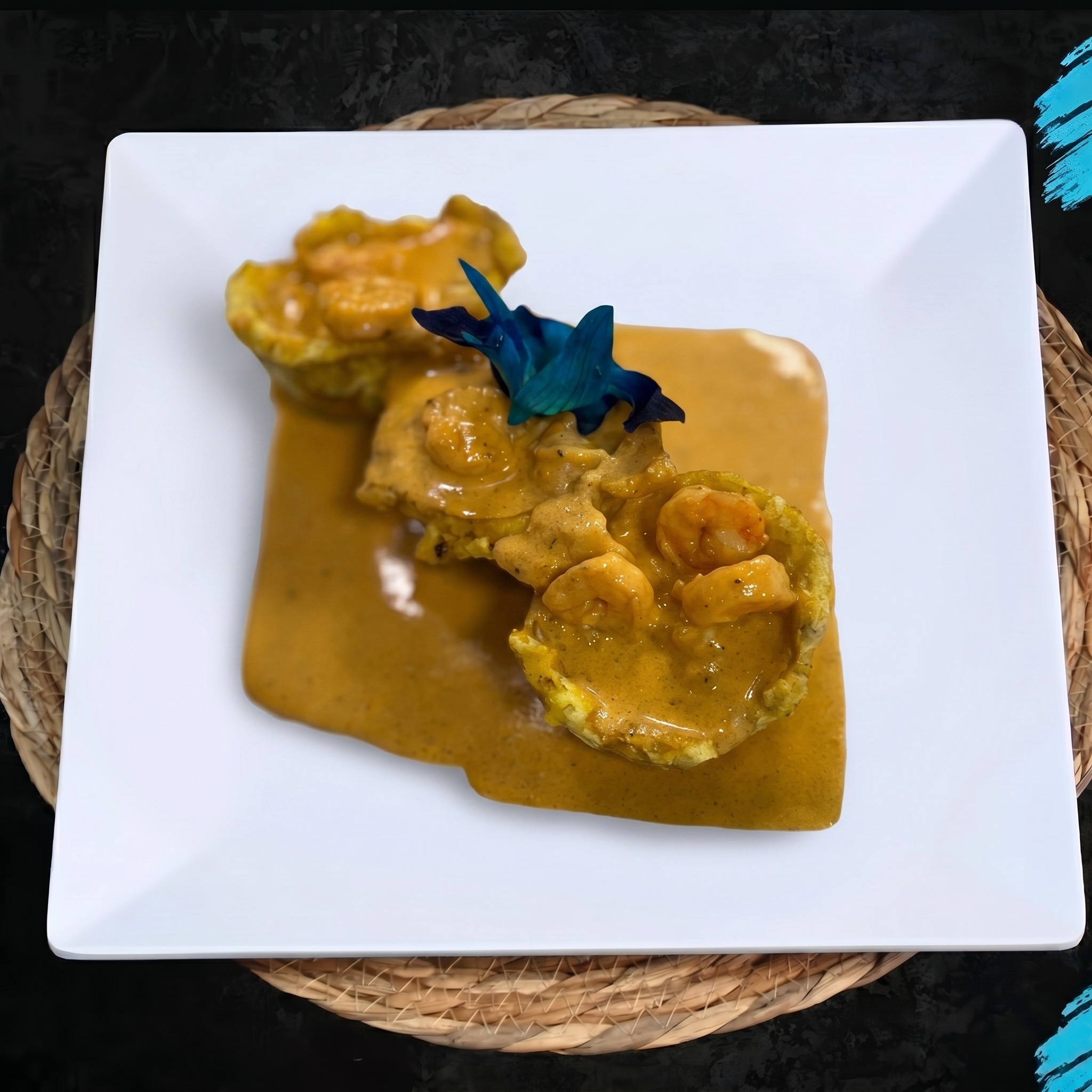 Mofonguito Trio de Camarones.