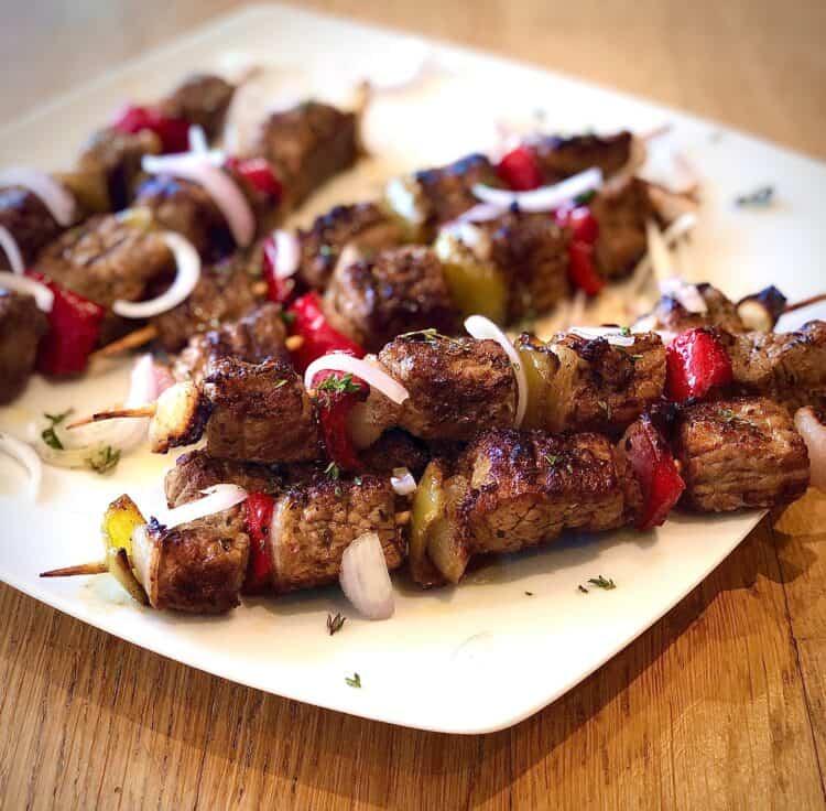 LAMB KEBABS (FAMILY SIZE).