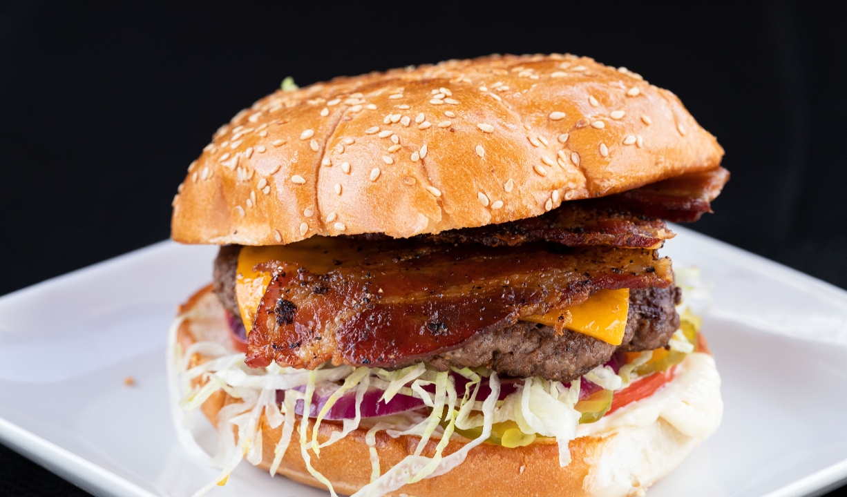 1/3lbs Bacon Cheeseburger.