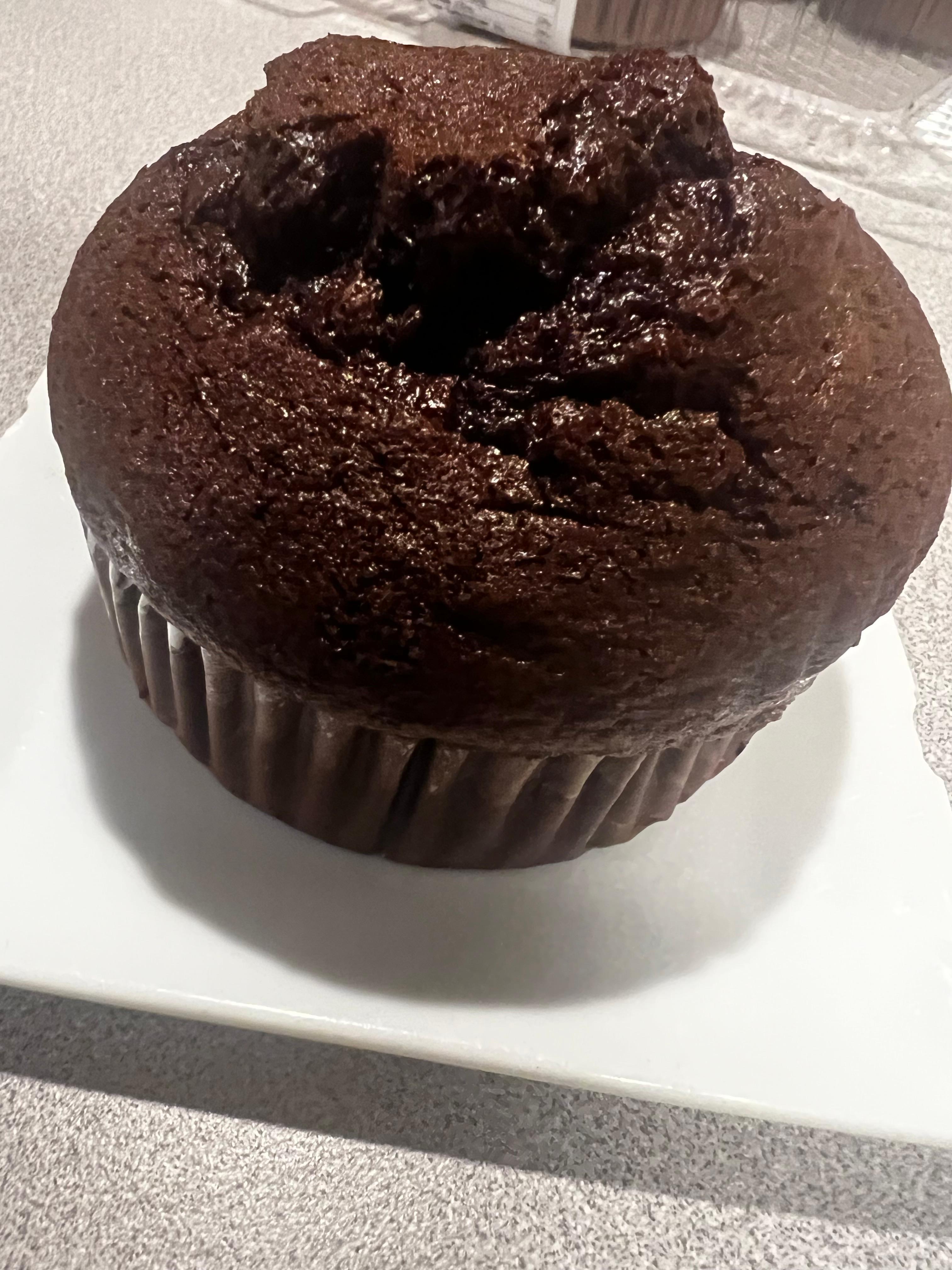 Double Chocolate Chip Muffin.