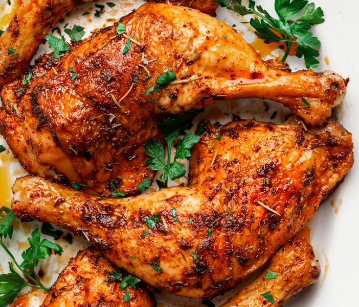 Tandoori Leg Quarter (2 Large Pieces).