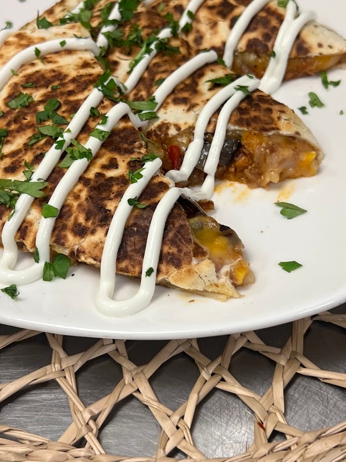 KID CHEESE QUESADILLA.