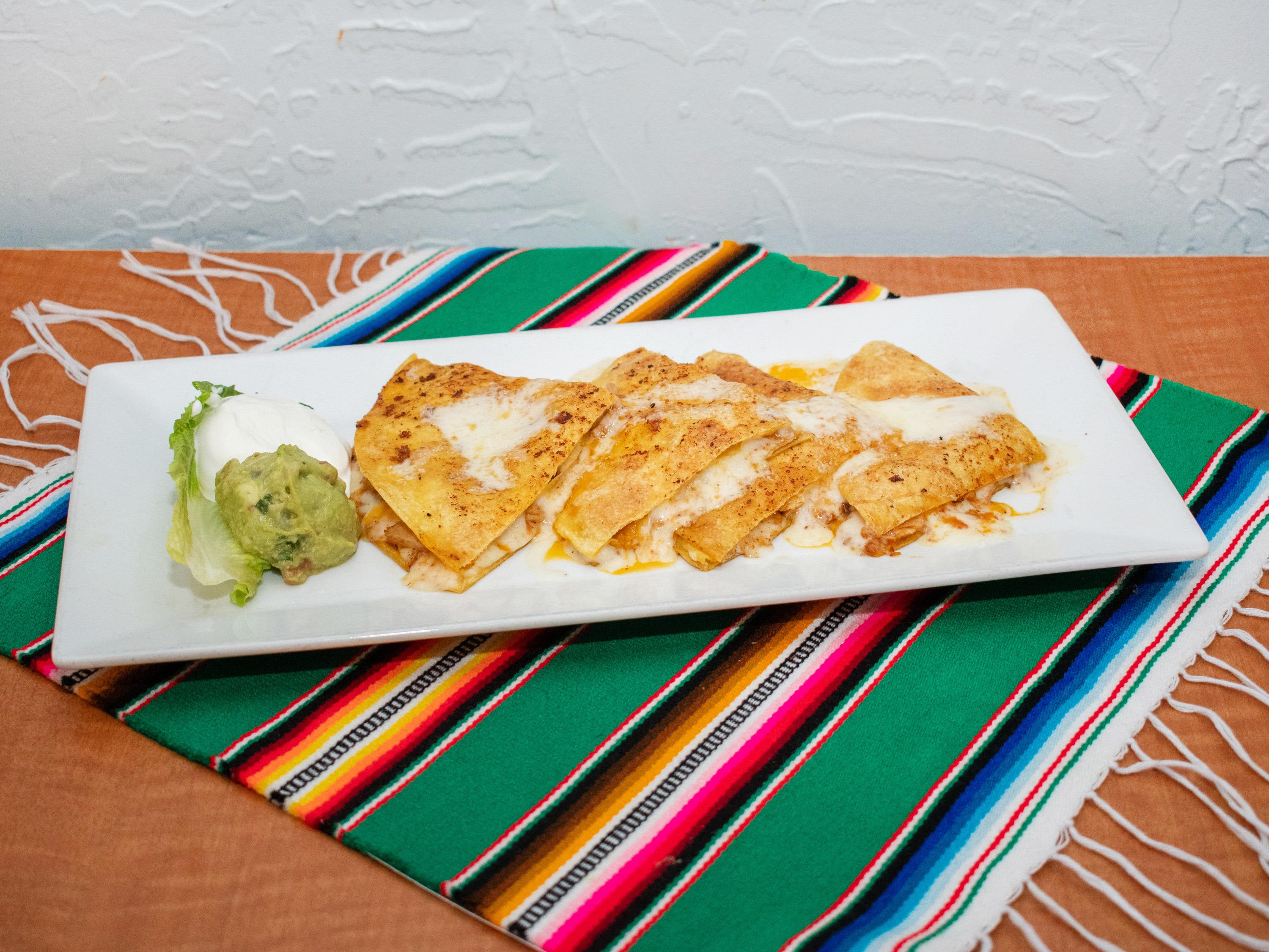 Quesadillas.