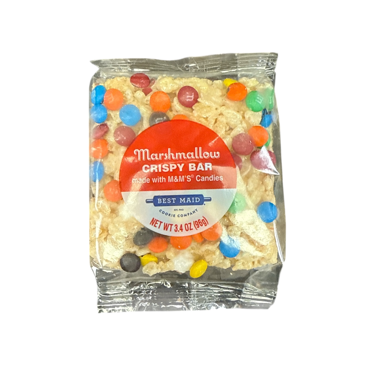 Marshmallow Crispy Bar M&M's.