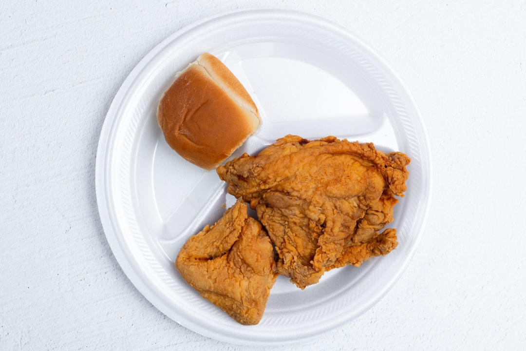 2 White Chicken.
