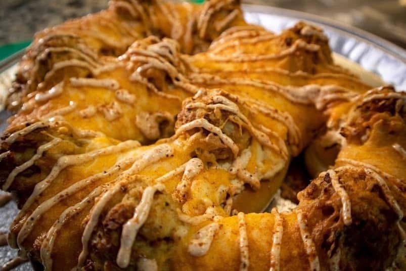 Giant Crab Pretzel Supreme.