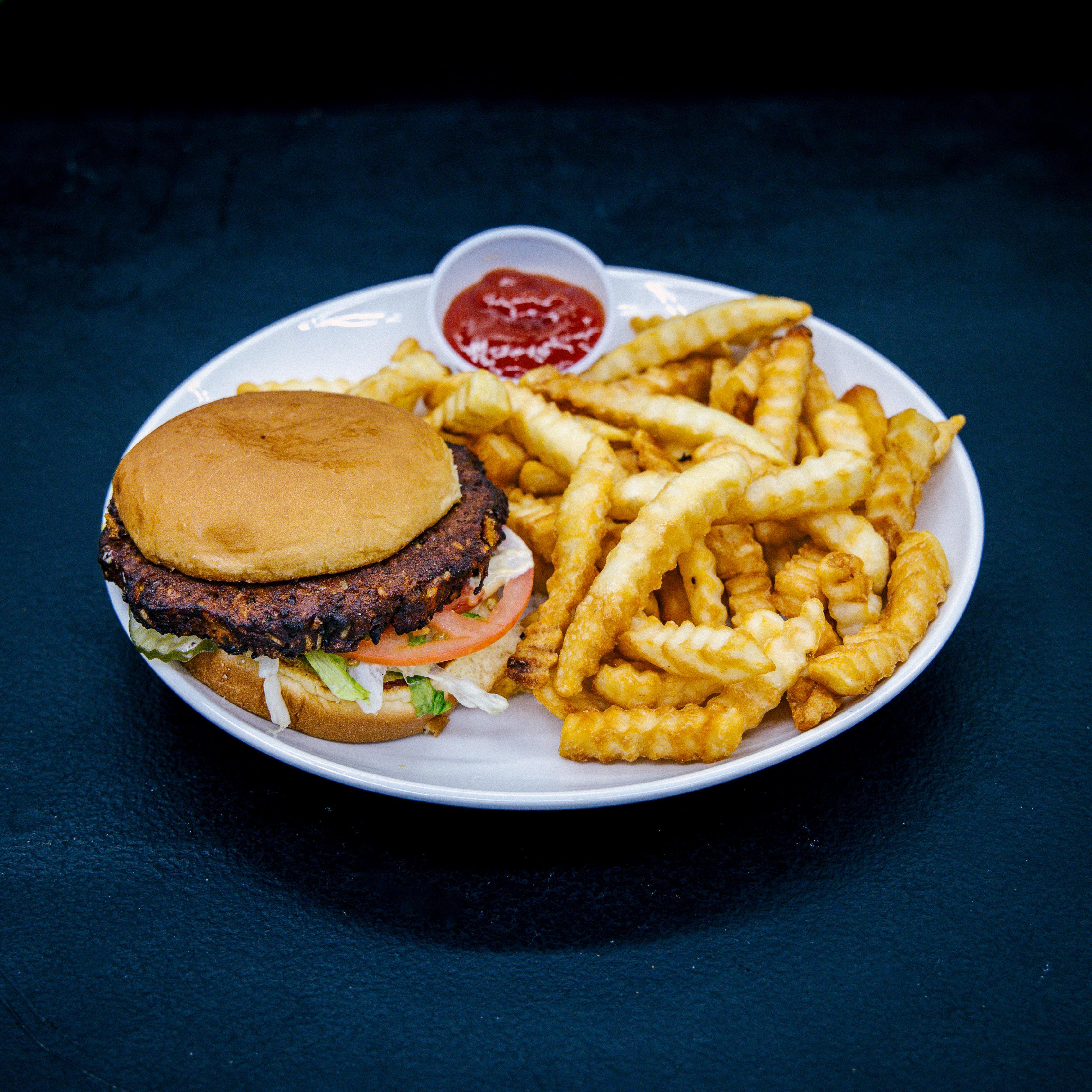 Black Bean Burger.