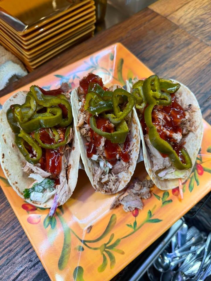 Pork Tacos.