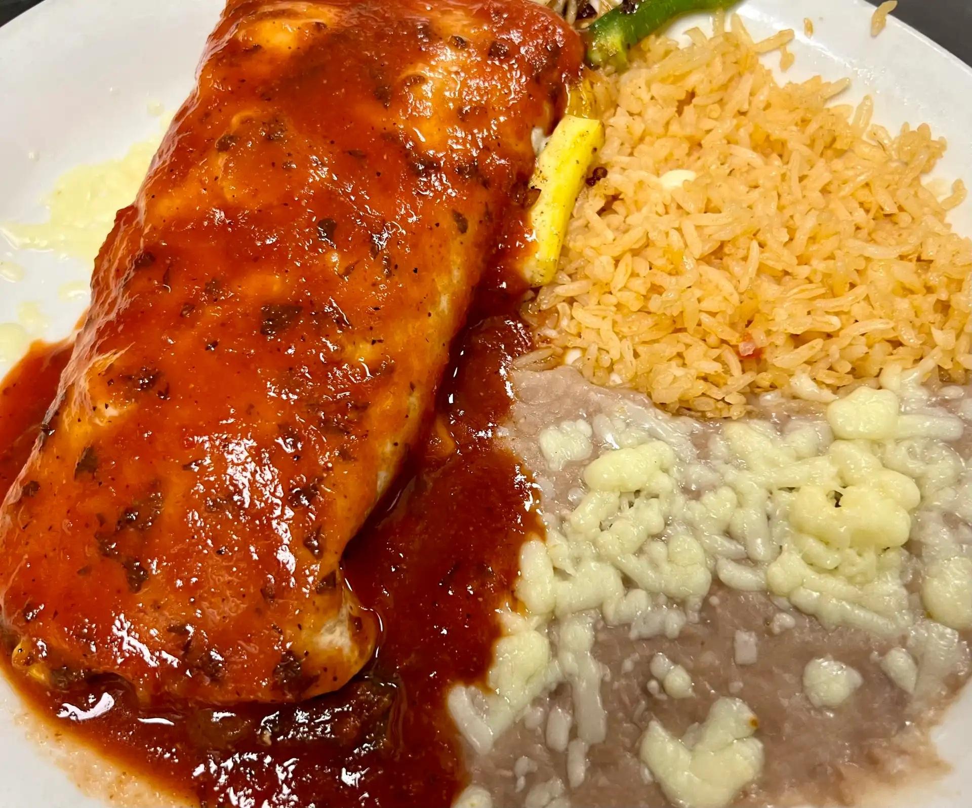 Veggie Burrito.