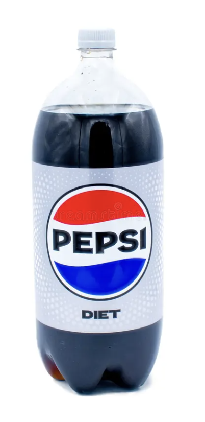 2 Liter Diet Pepsi.