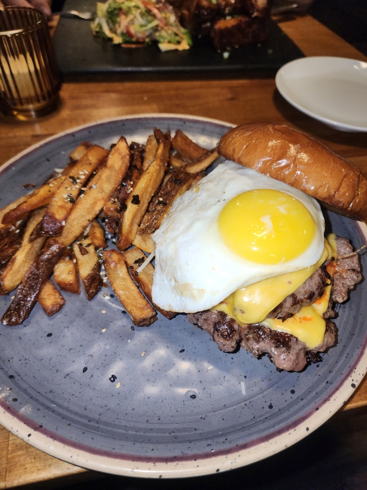 Kimchi Burger.