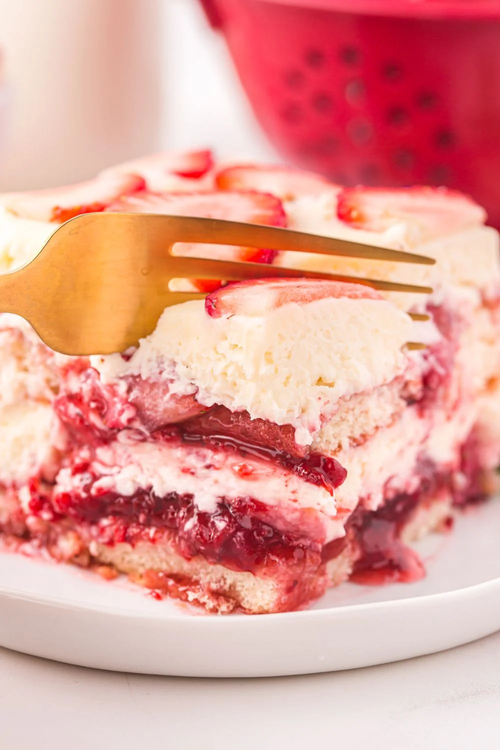 Strawberry Tiramisu.