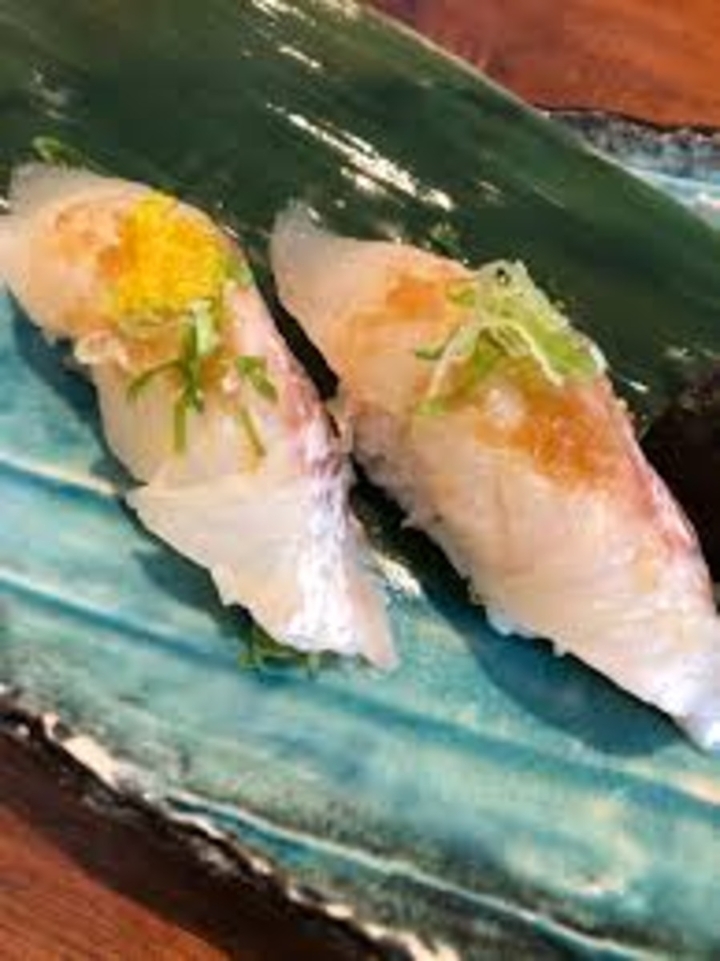 1 Pc Sushi "Madai" Red Snapper.