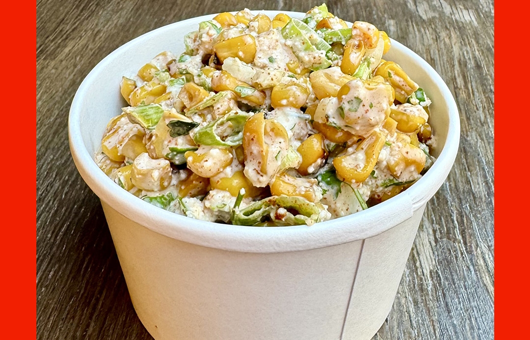Mexican Street Corn Salad Cup.