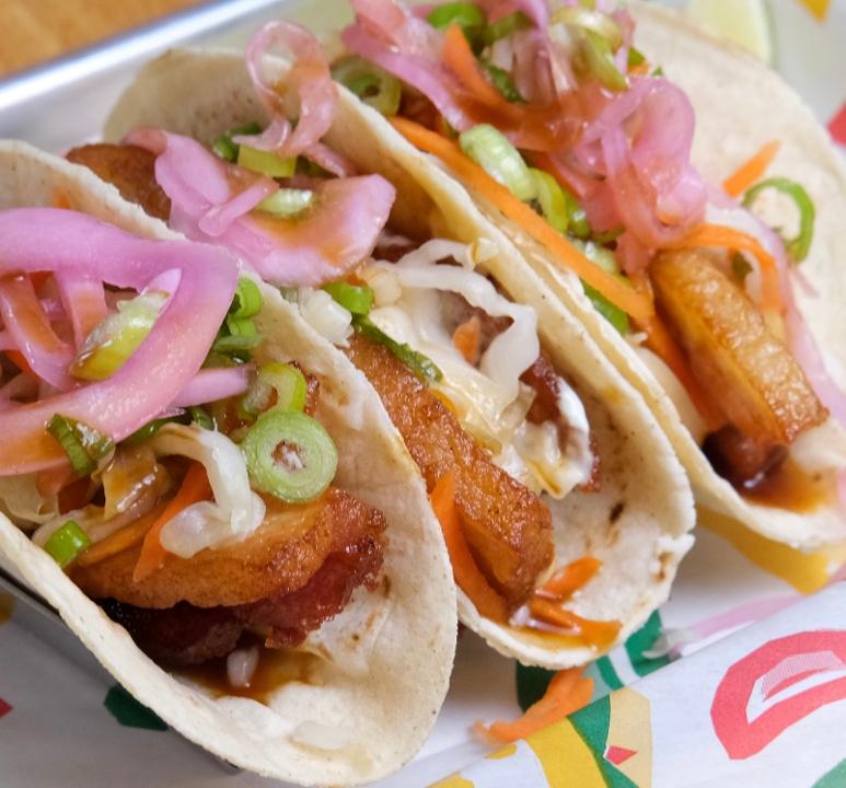 (3) Crispy Pork Belly (Panceta de Cerdo Crujiente).