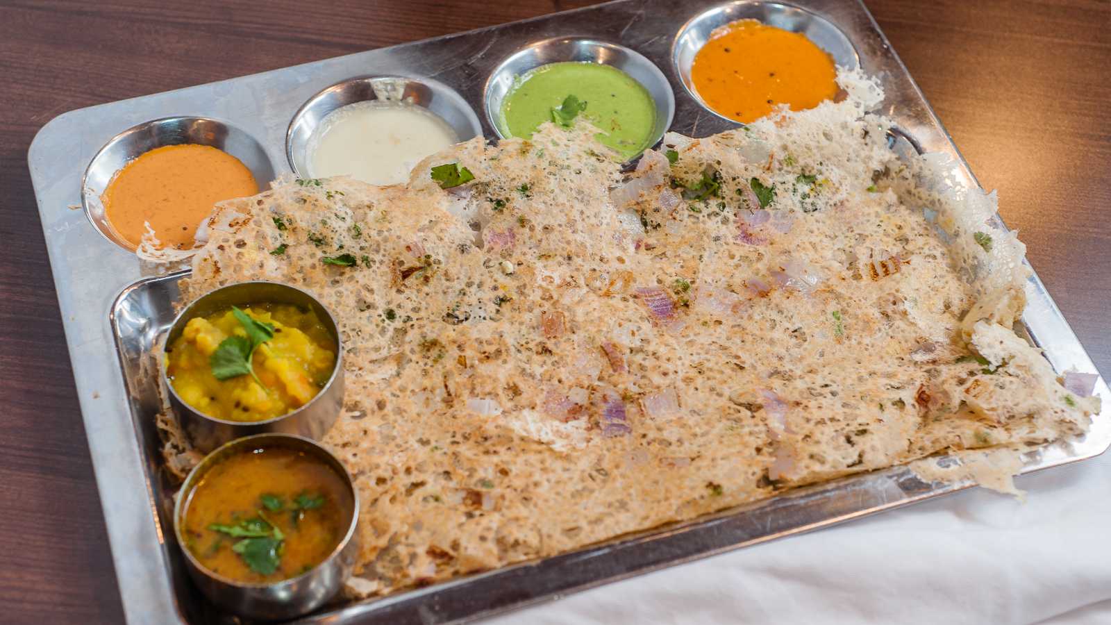 *Onion Rava Dosa.