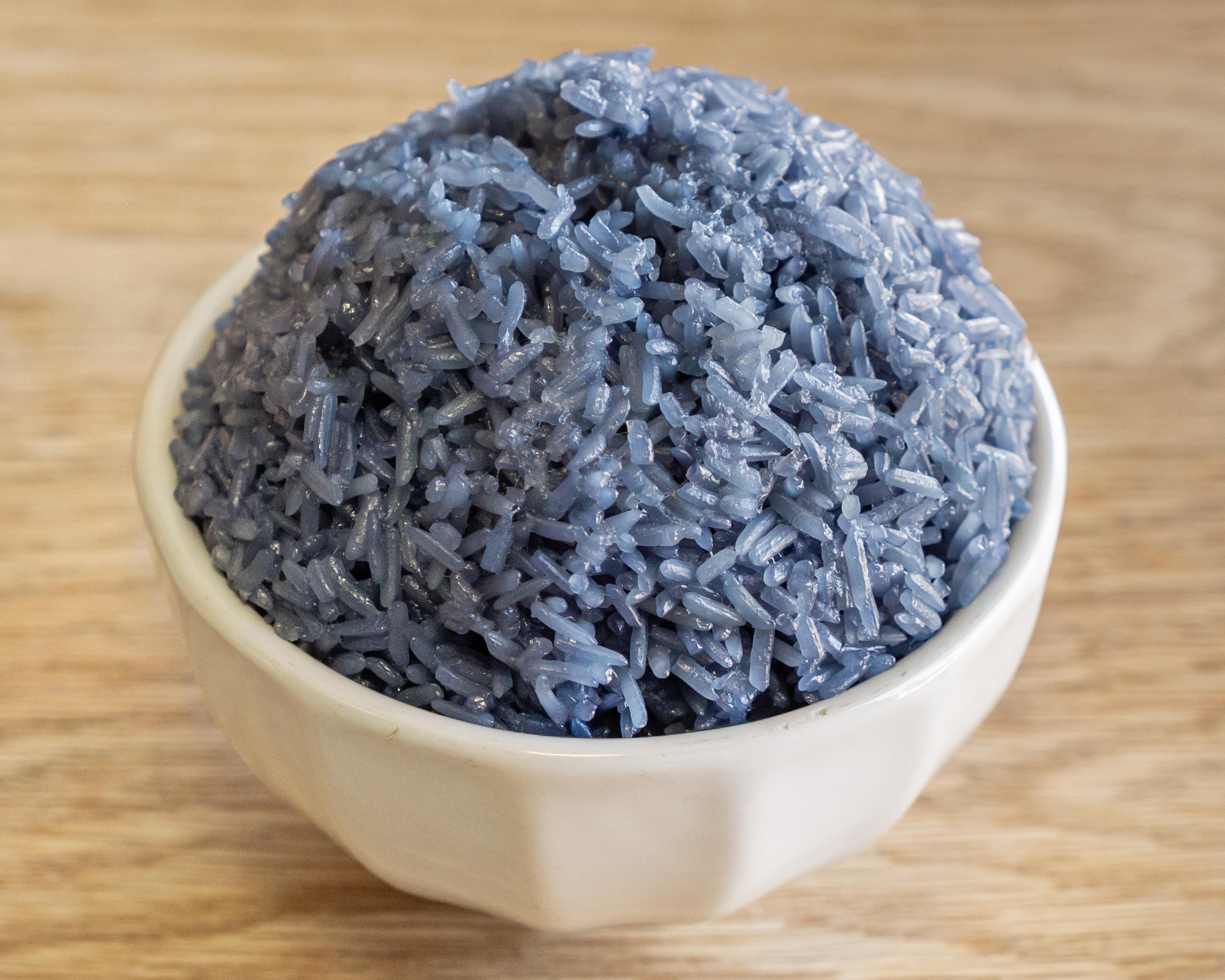 Butterfly Pea Sticky Rice (GF).