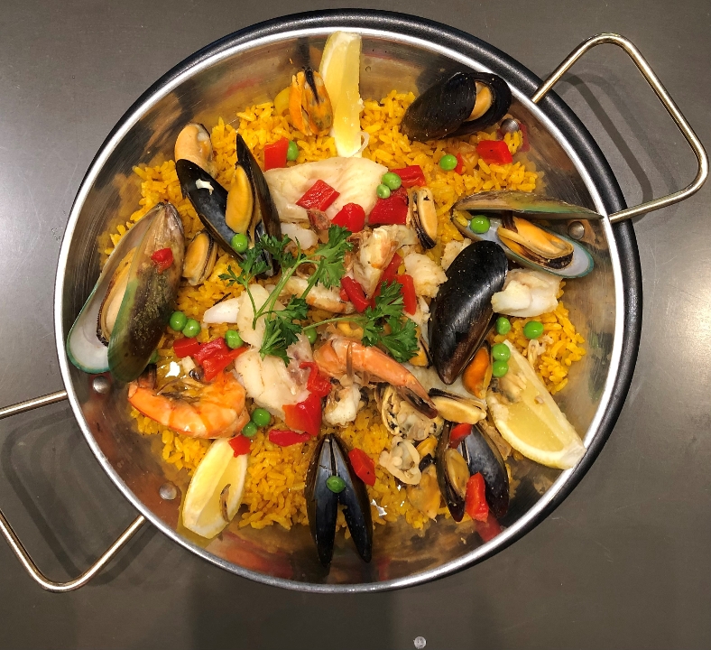 Seafood Paella.