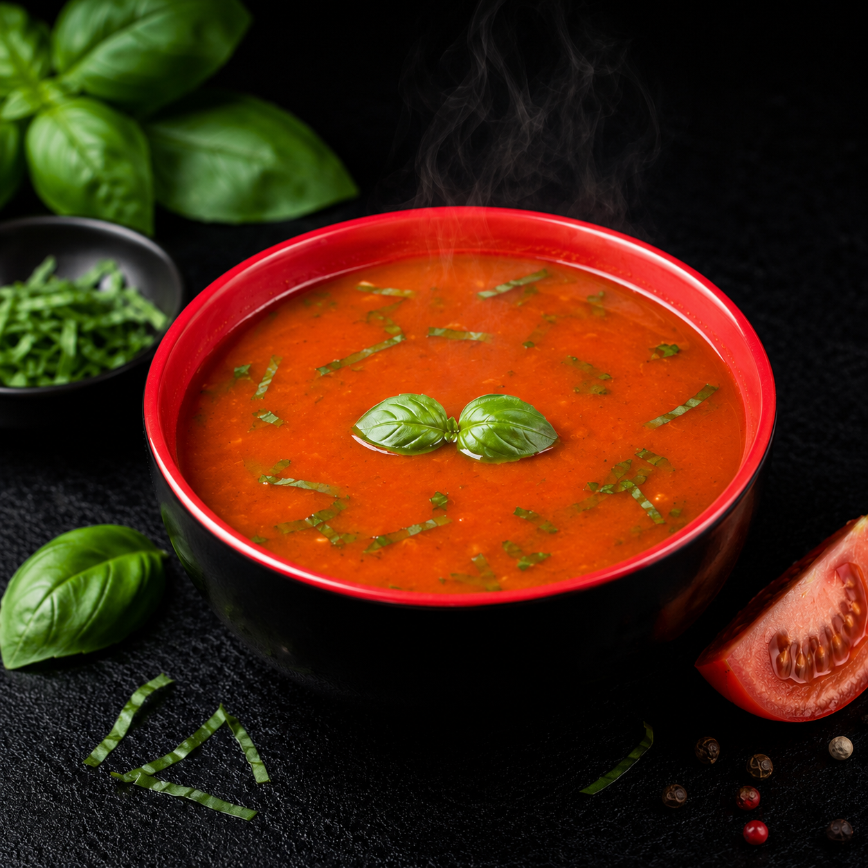 Tomato Basil Soup.