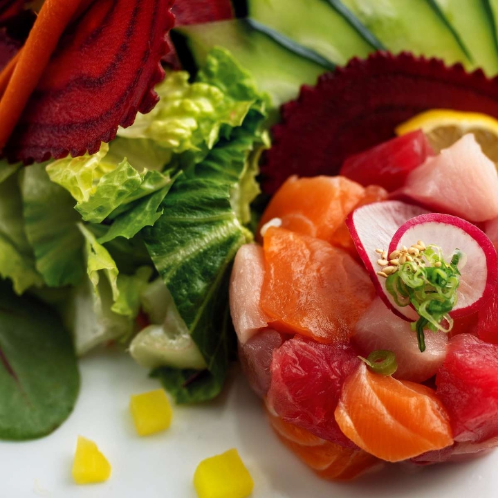 Sashimi Salad.
