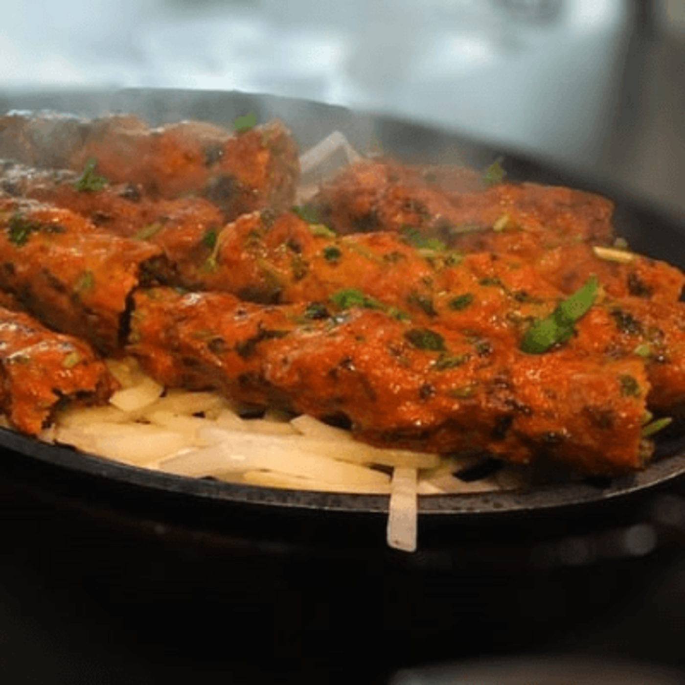 Chicken Sheekh Kebab (Ground Chicken).