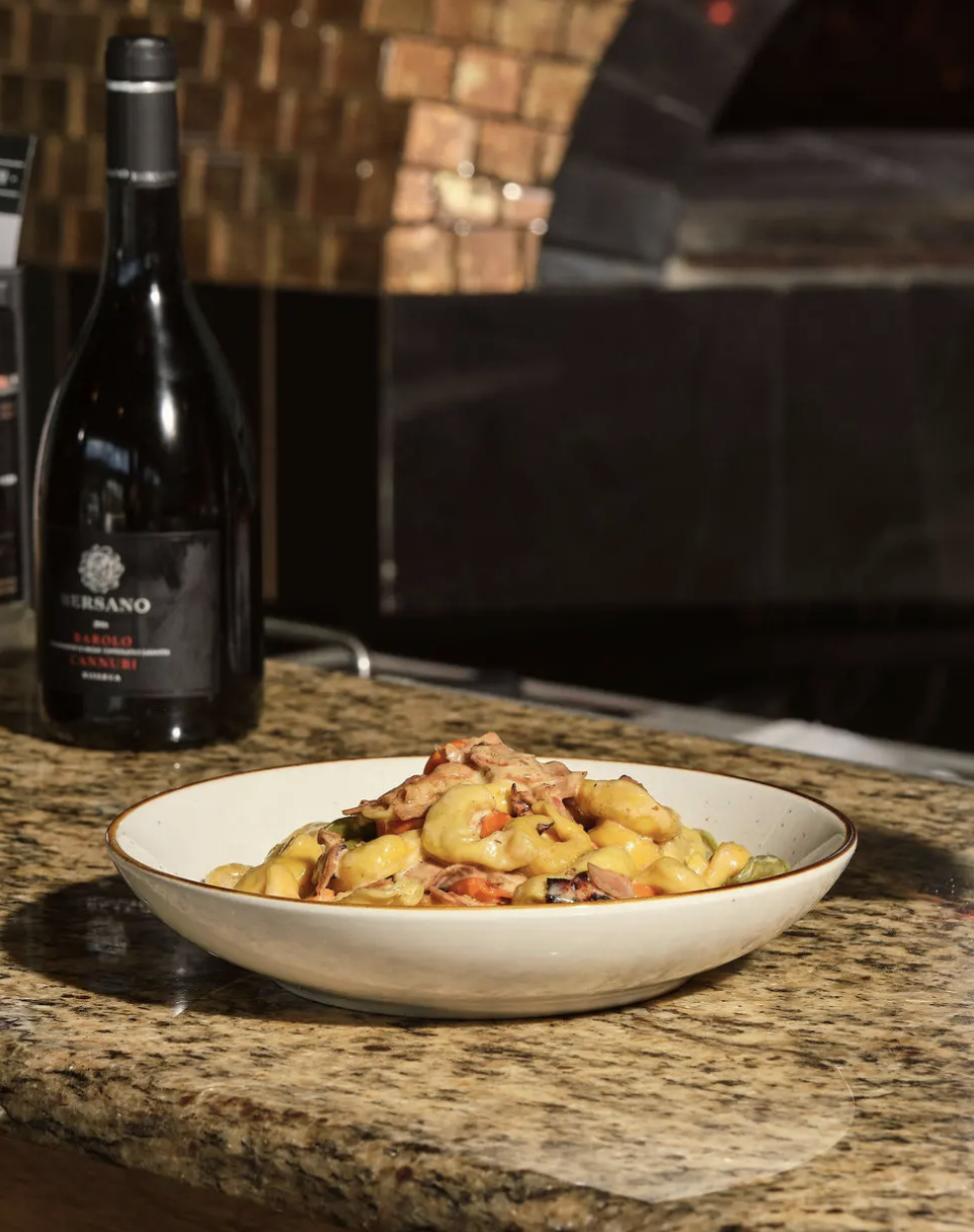Tortellini Pana e Prosciutto.