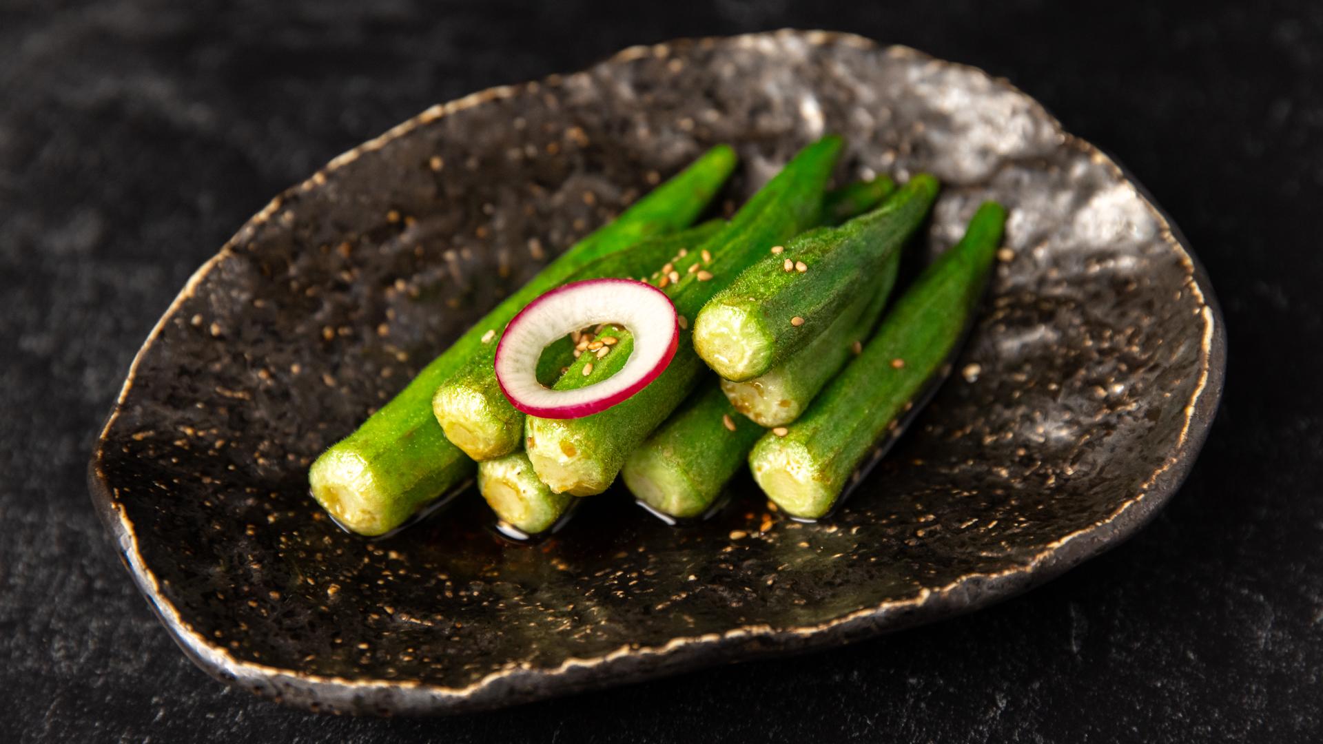 Green Okra.