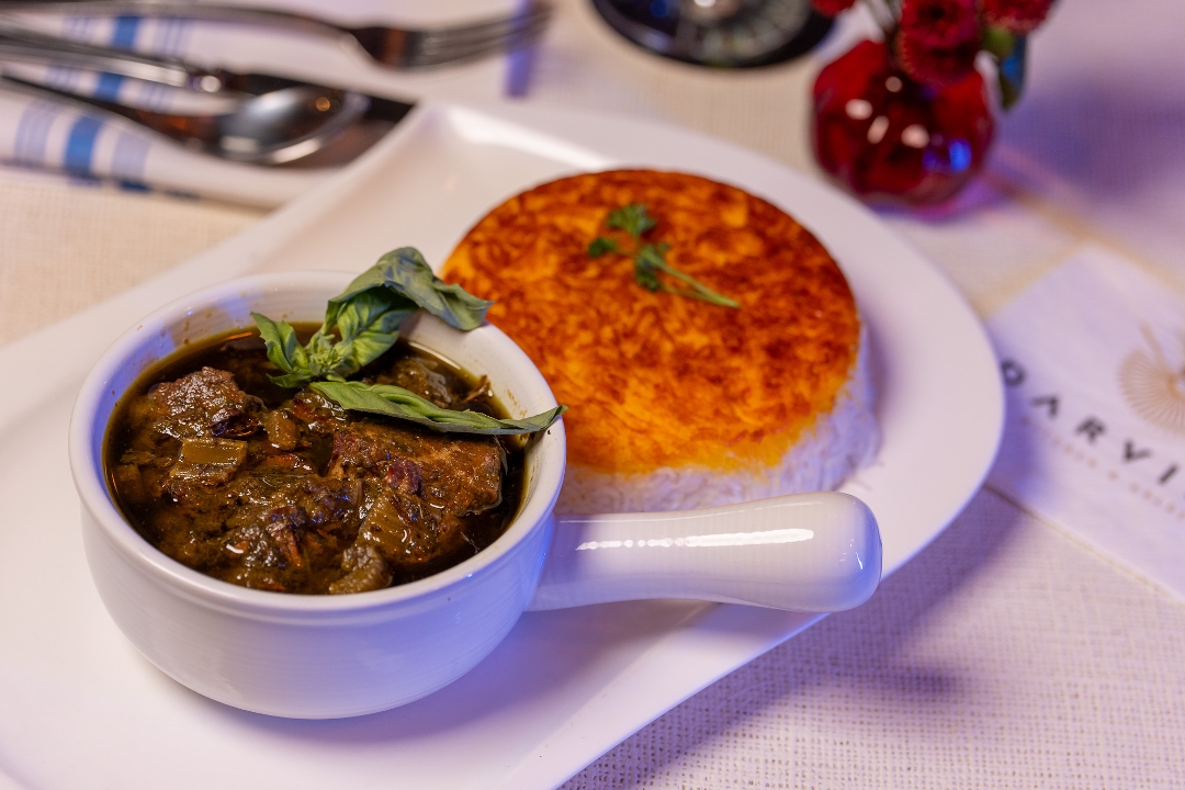 Ghormeh Sabzi (Herb Stew).