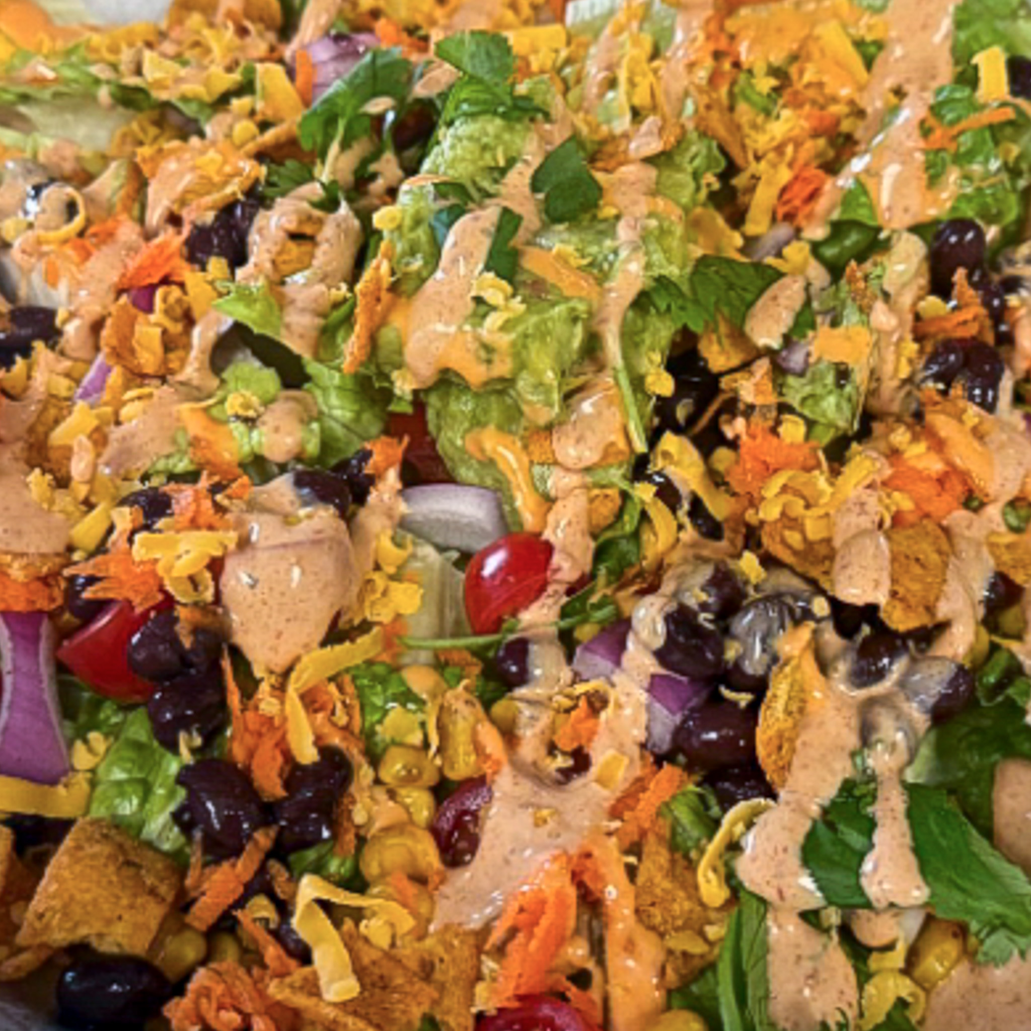 Tex Mex Crunch - Half Salad.