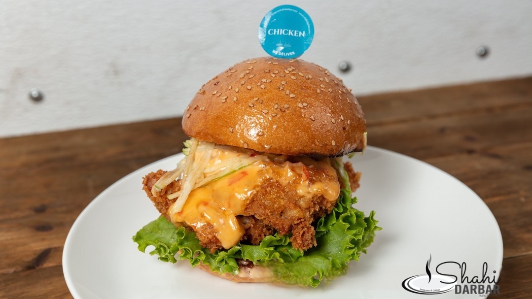 Poppin Chicken Burger.
