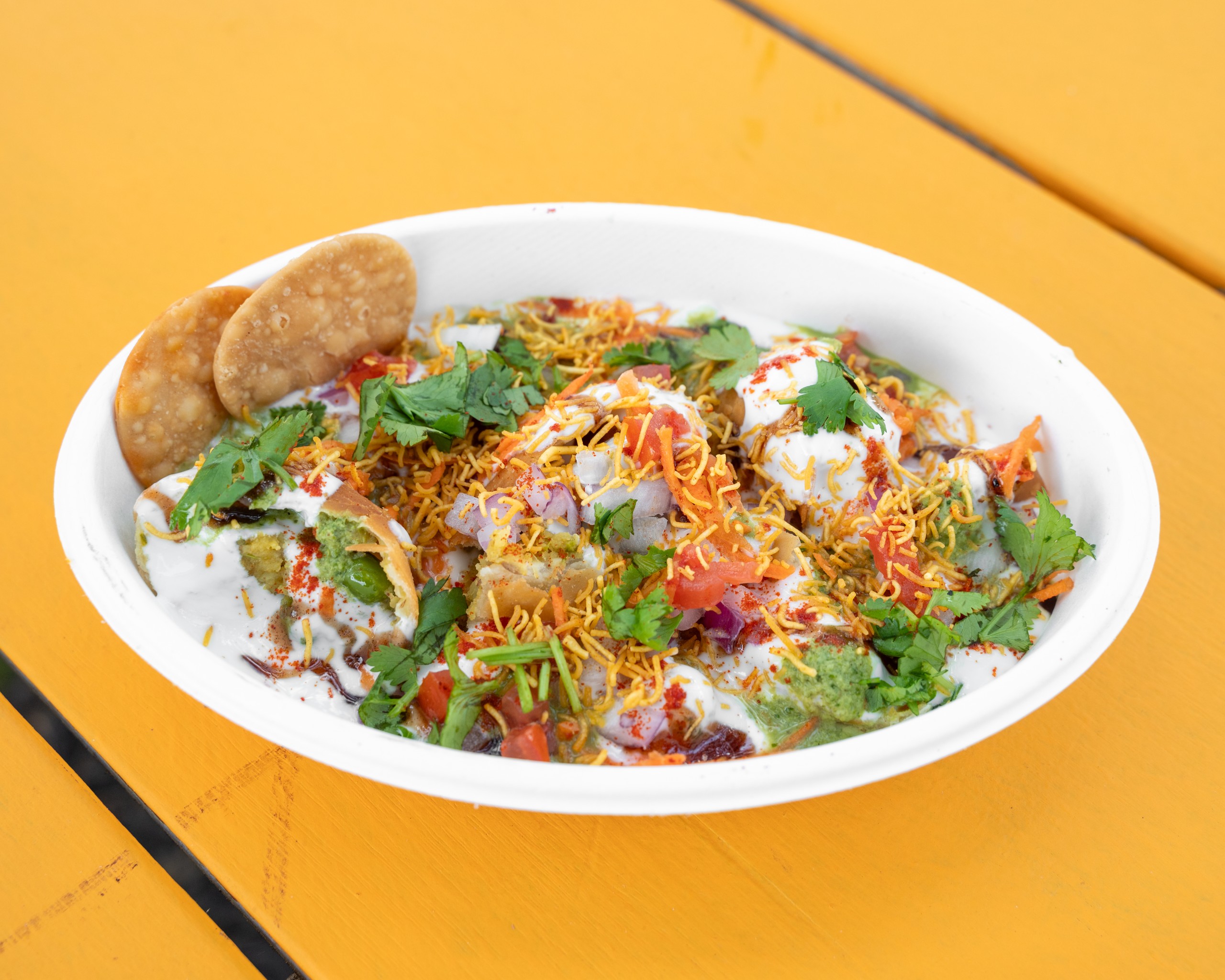 O - Dahi Samosa.