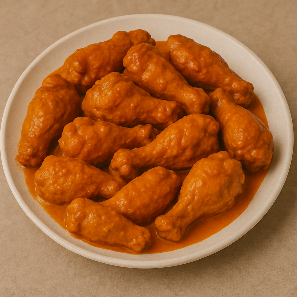 Buttered Chicken Wings.
