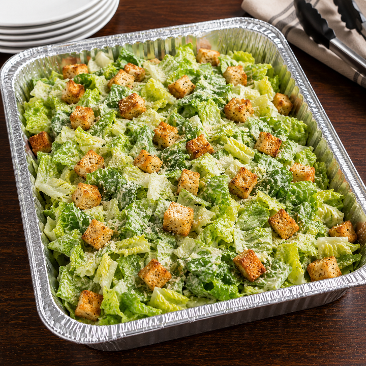 Full Tray Caesar Salad.