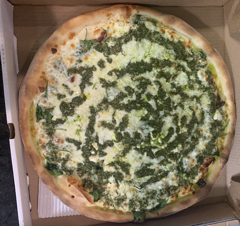 Pesto Veggie Pizza 14".
