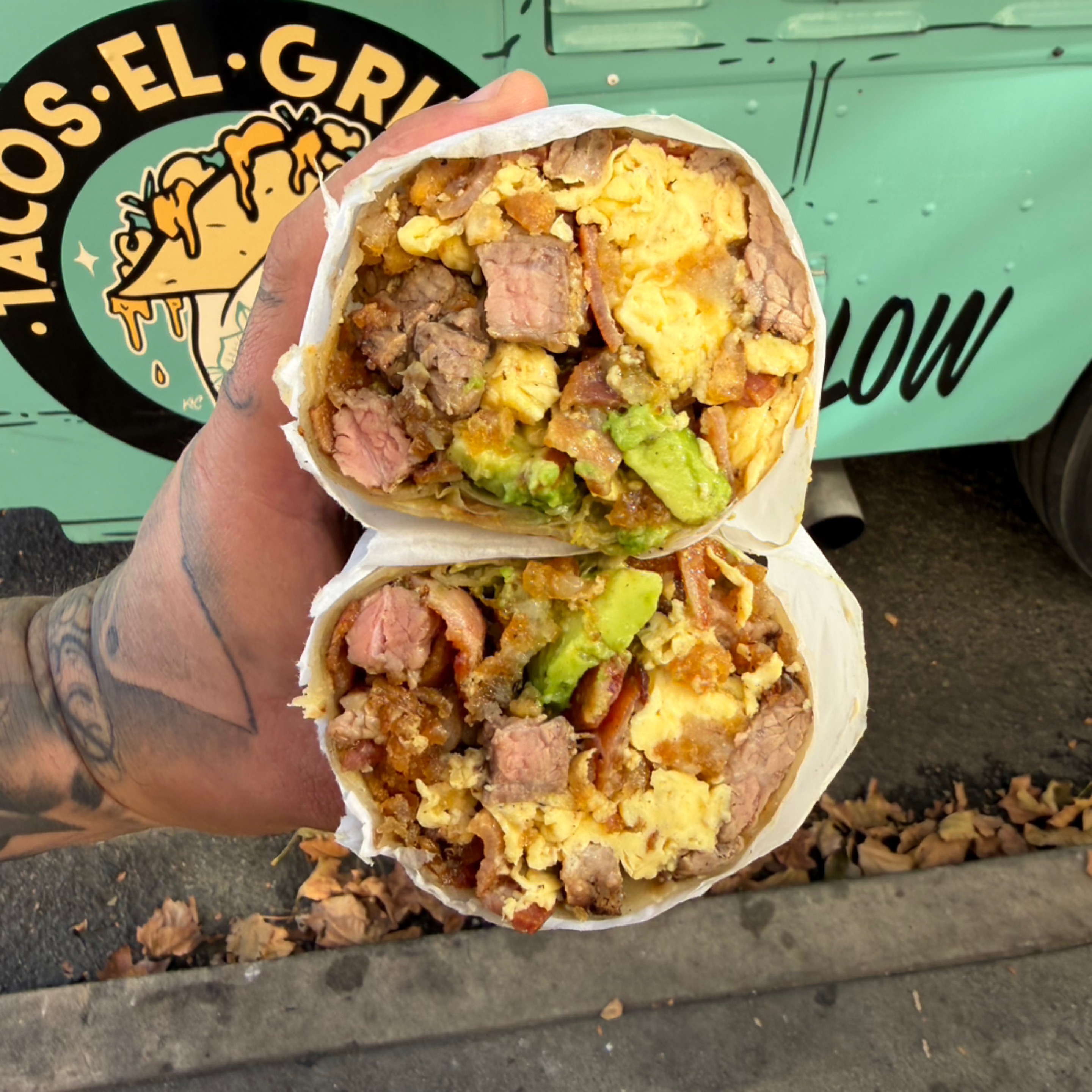 Farm House Burrito.