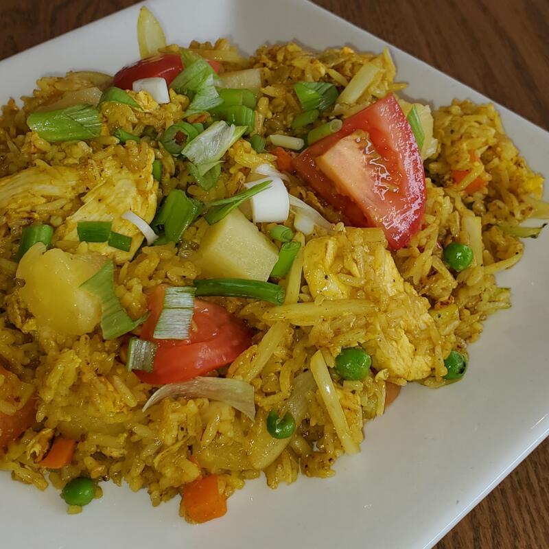 F3. Pineapple Fried Rice.