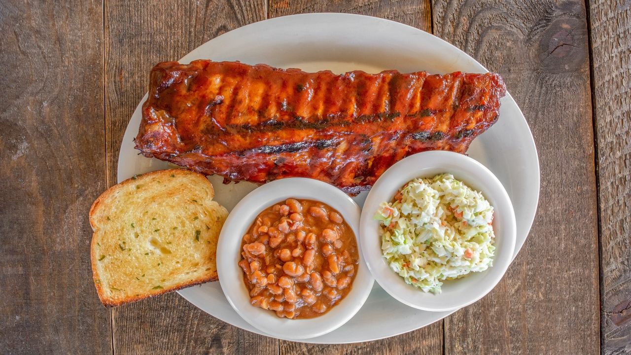 Full Rack Ribs.