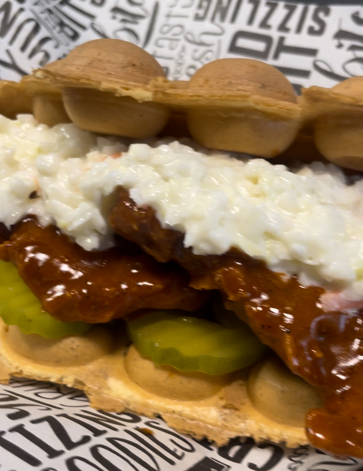 Nashville Hot Chicken Stack.