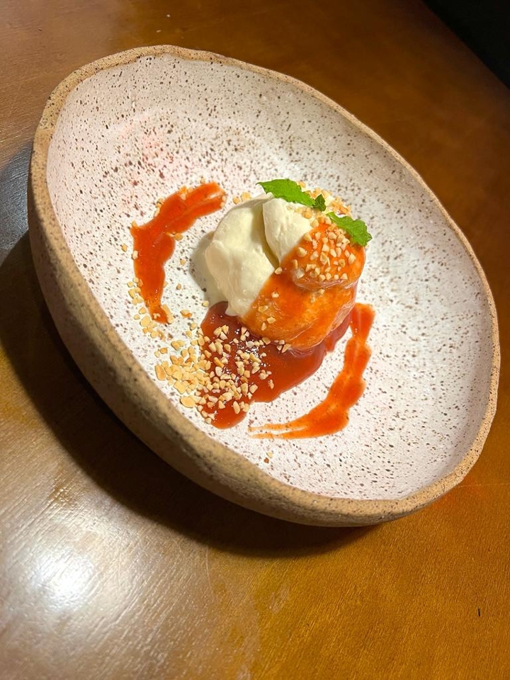 Cheese ice cream.
