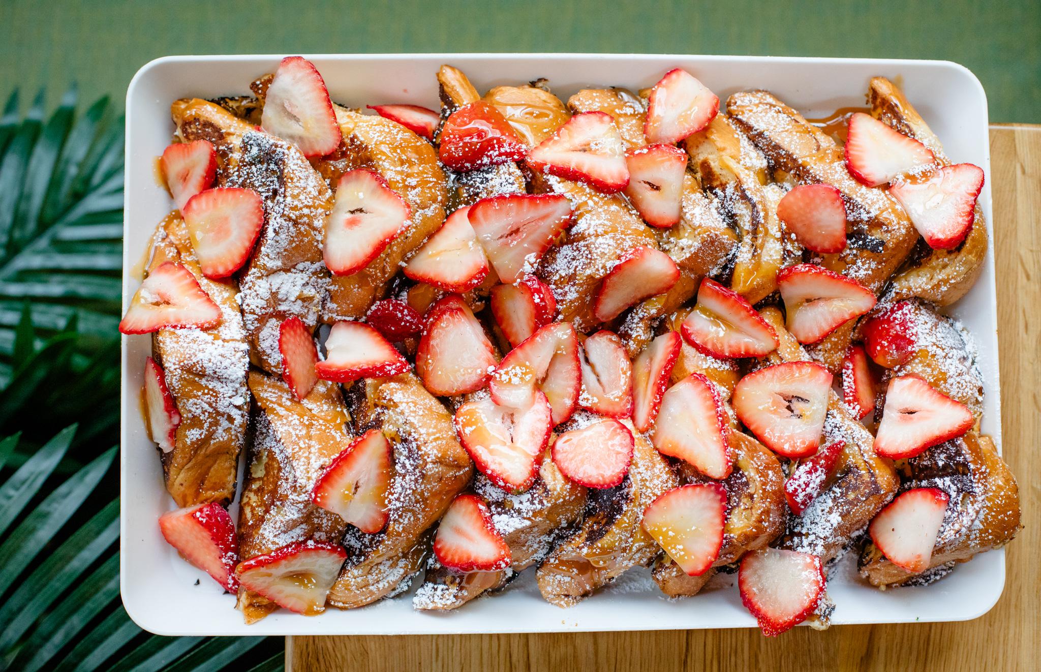 CATERING Tres Leches French Toast.