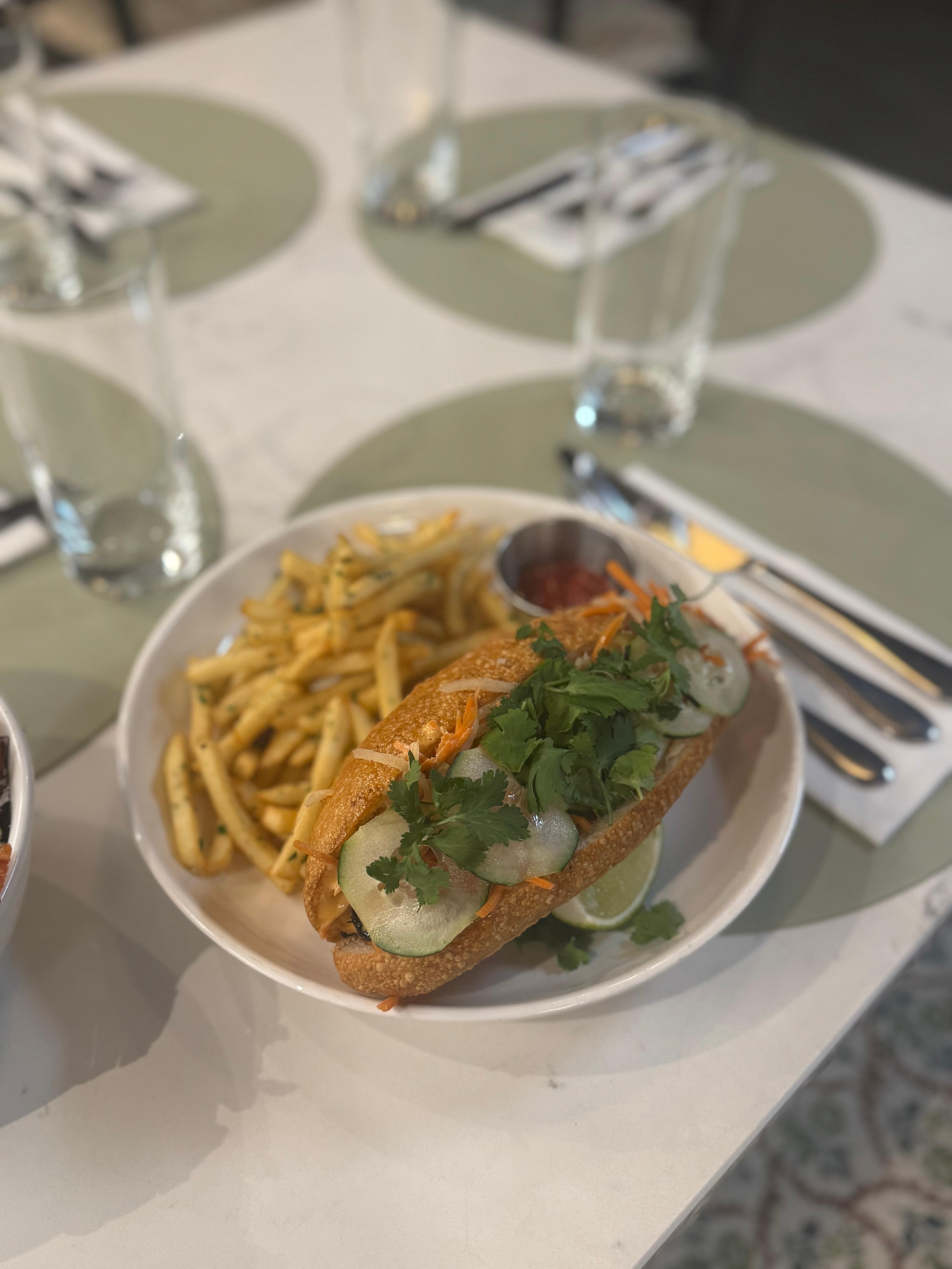 Chicken Banh Mi.