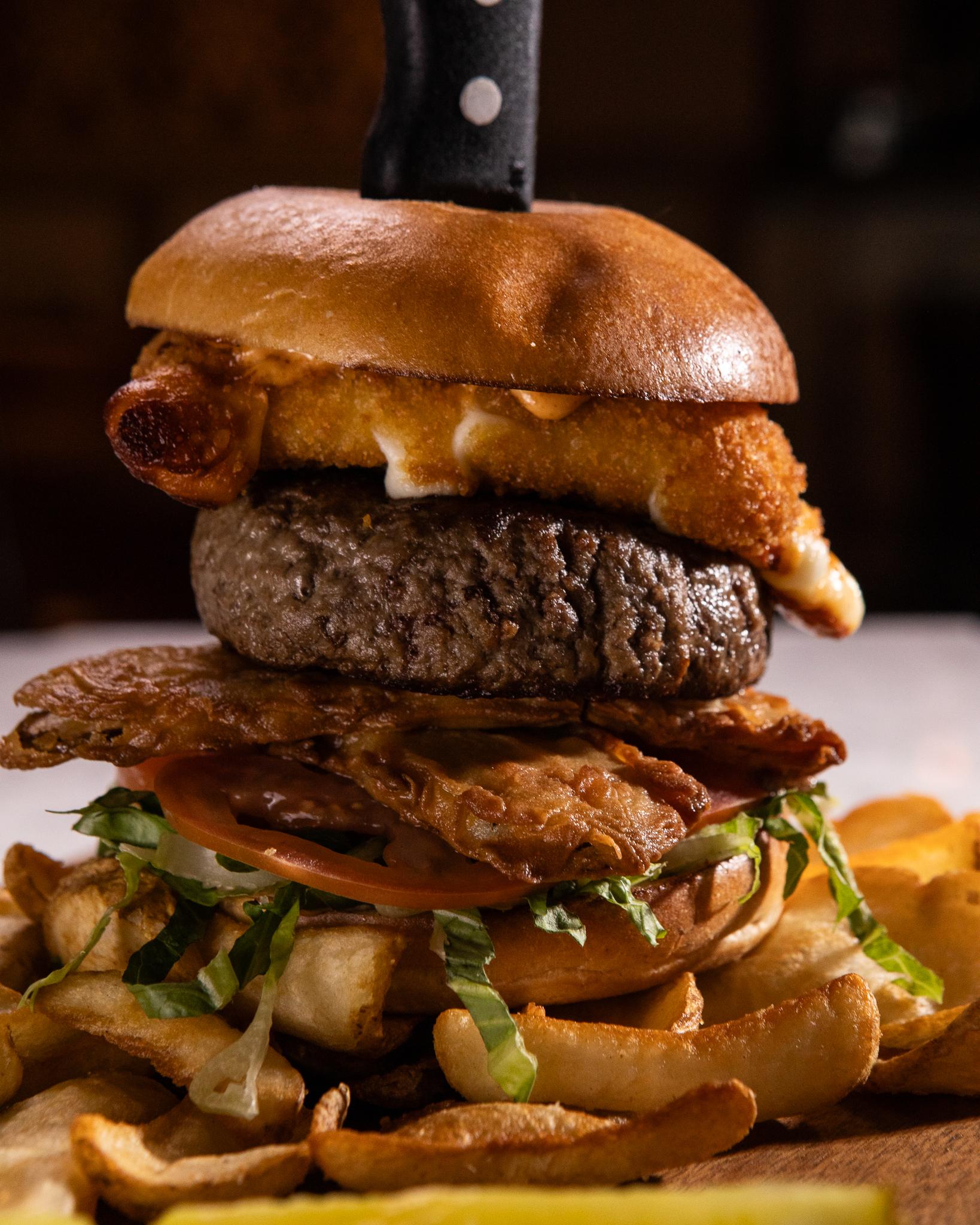 Fried Pickle Burger.