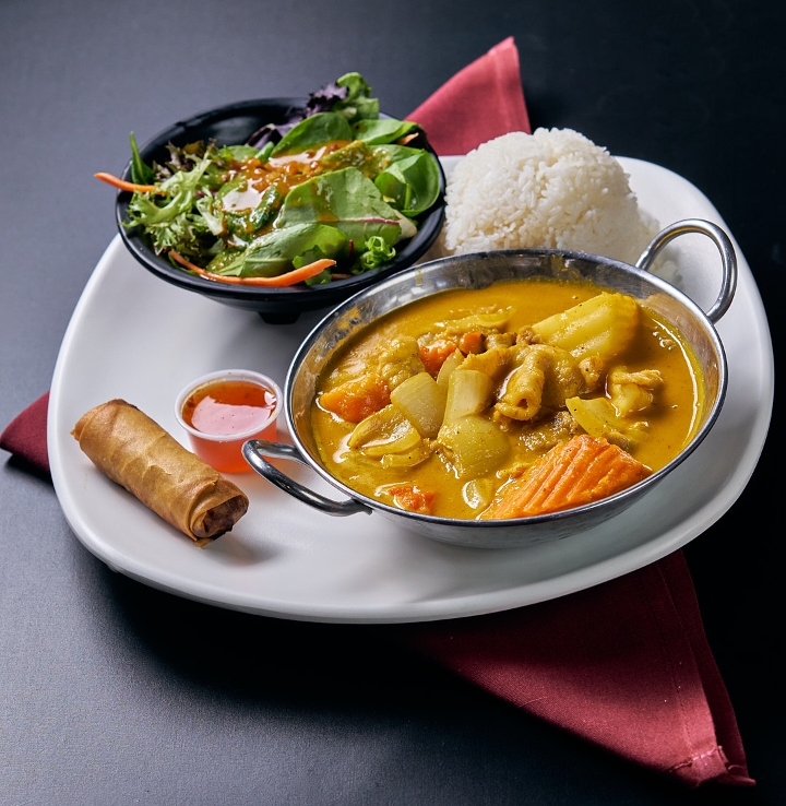 Lunch - Yellow Curry.