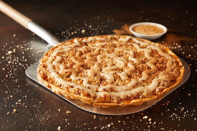 9" Shirley Lou Dessert Pizza.