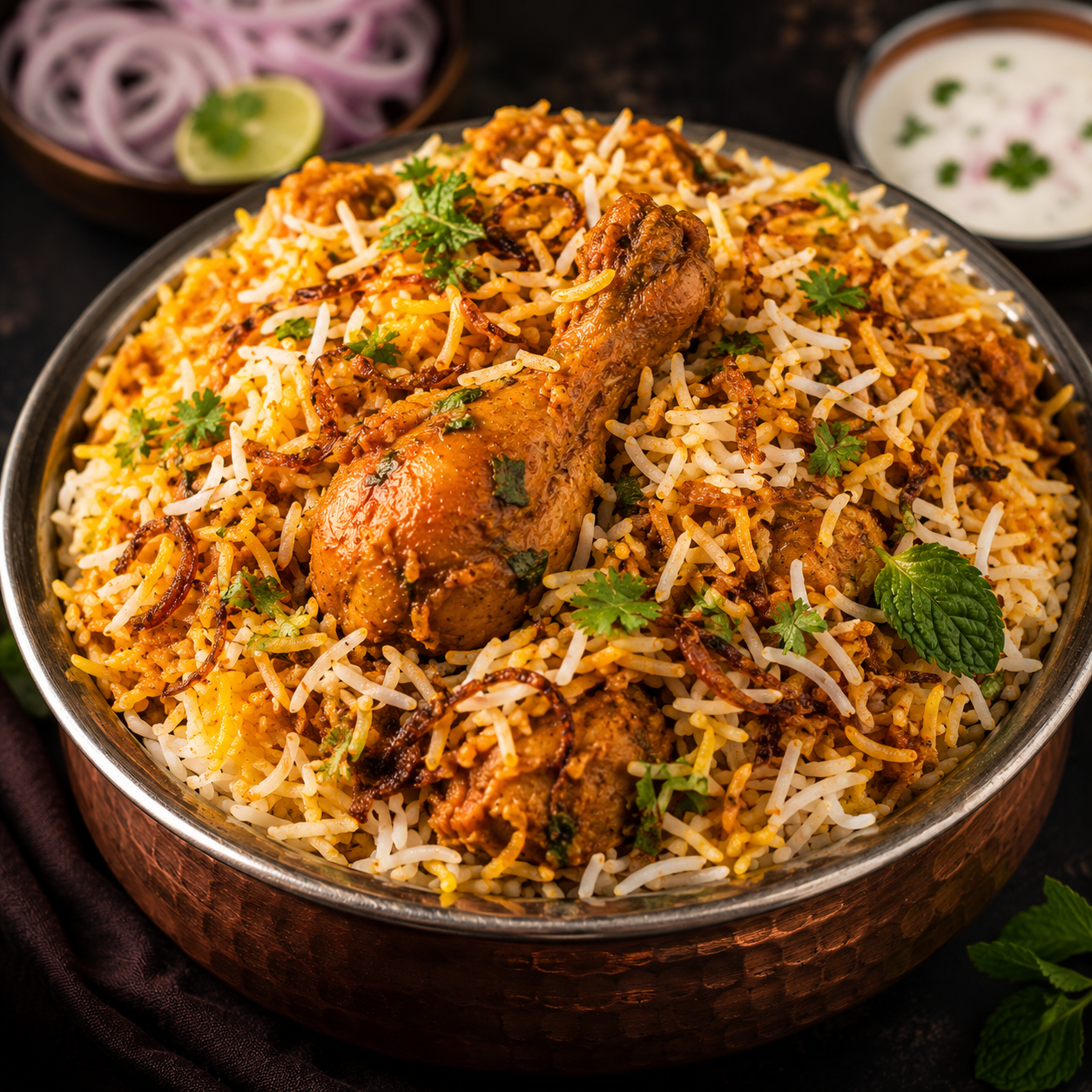 Chicken Biryani.